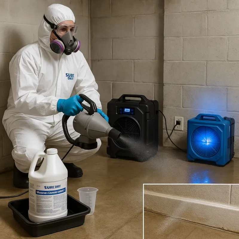 Sanitization and Odor Removal process in Chesterfield, SC